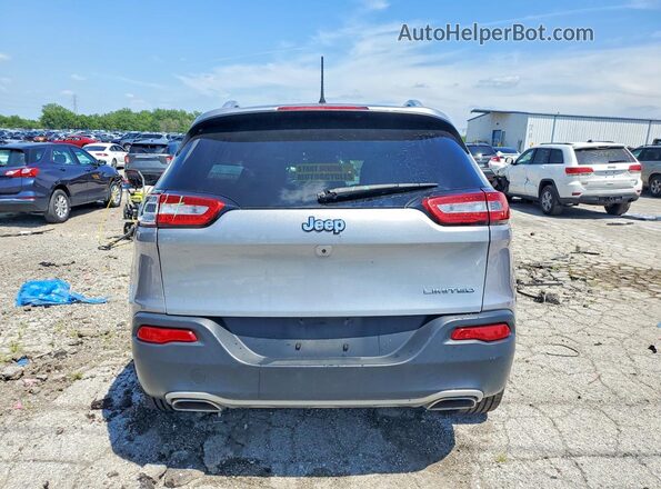 1C4PJLDS7GW281746 2016 JEEP CHEROKEE Silver უკანა ხედი