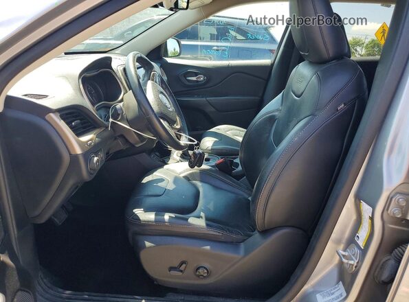1C4PJLDS7GW281746 2016 JEEP CHEROKEE Silver წინა სალონის ხედი