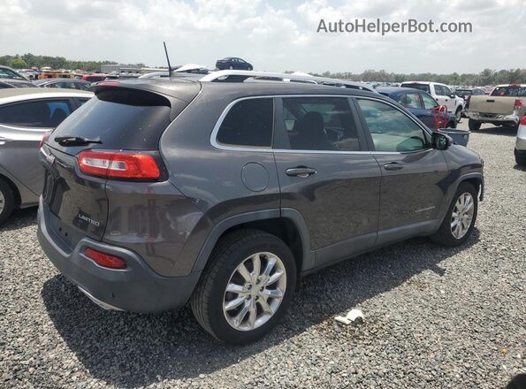 1C4PJLDSXHW668907 2017 JEEP CHEROKEE Gray Trasero derecho