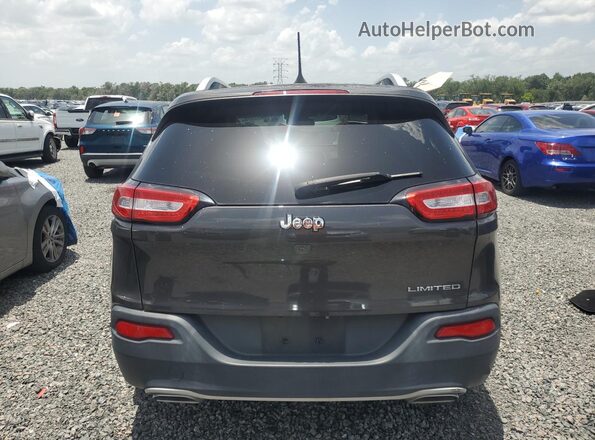 1C4PJLDSXHW668907 2017 JEEP CHEROKEE Gray Vista trasera