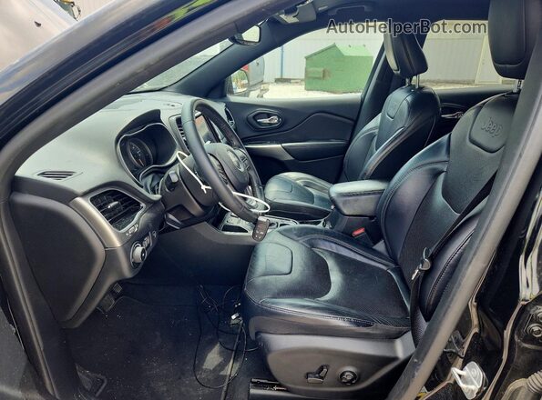 1C4PJLDX1KD381485 2019 JEEP CHEROKEE Black Սալոնի դիմացի տեսք