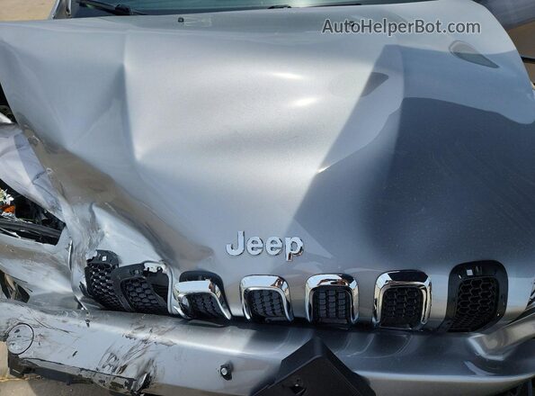 1C4PJLDX9JD587538 2018 JEEP CHEROKEE Серебряный Вид задней части салона