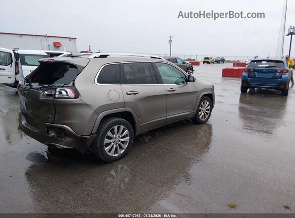 1C4PJLJS4HW603894 2017 JEEP CHEROKEE Beige Задня права чверть