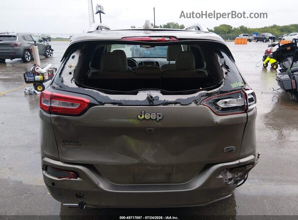 1C4PJLJS4HW603894 2017 JEEP CHEROKEE Beige Вид спереду
