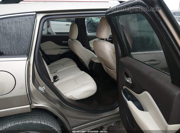 1C4PJLJS4HW603894 2017 JEEP CHEROKEE Beige Вид наклейки з VIN-кодом