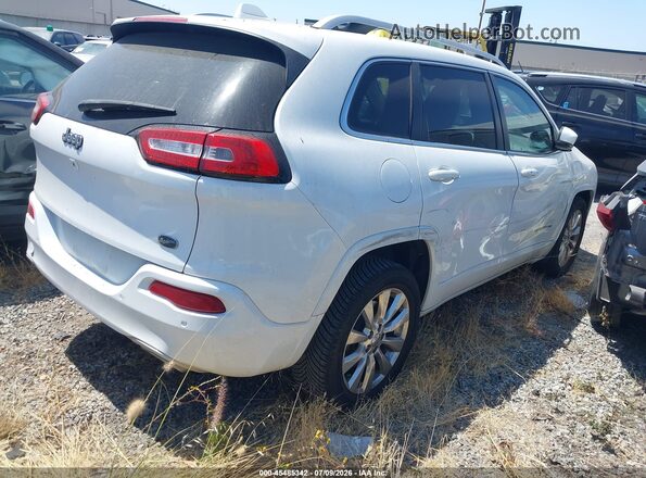 1C4PJLJS5HW510432 2017 JEEP CHEROKEE White Задня права чверть