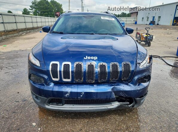 1C4PJLLB0JD544678 2018 JEEP CHEROKEE Blue Դիմացի տեսք