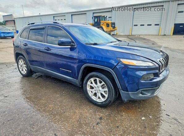 1C4PJLLB0JD544678 2018 JEEP CHEROKEE Blue Առջևի աջ