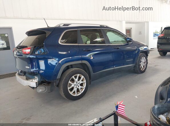 1C4PJLLB0JD584162 2018 JEEP CHEROKEE Blue Rear right