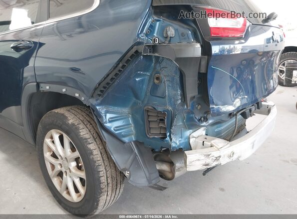 1C4PJLLB0JD584162 2018 JEEP CHEROKEE Blue Front view