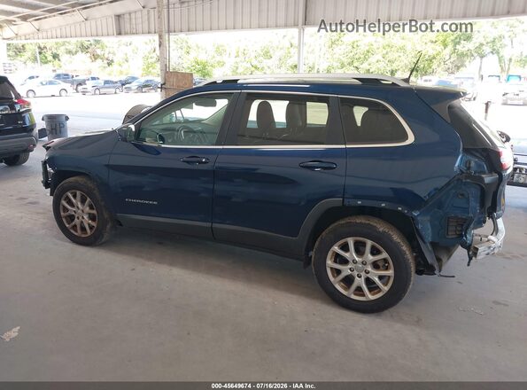 1C4PJLLB0JD584162 2018 JEEP CHEROKEE Blue 