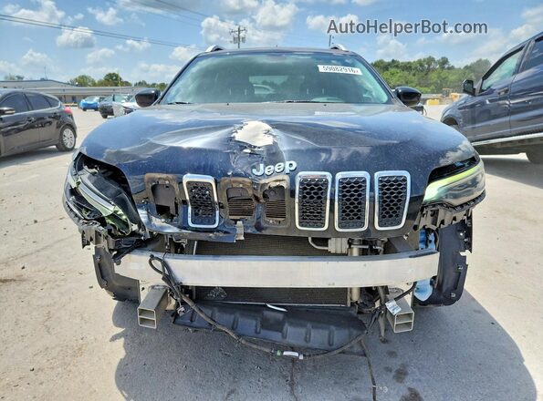 1C4PJLLB0KD226593 2019 JEEP CHEROKEE Black Front view