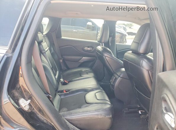 1C4PJLLB0KD396713 2019 JEEP CHEROKEE Black Սալոնի հետևի տեսք