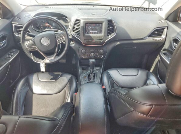 1C4PJLLB0KD396713 2019 JEEP CHEROKEE Black Առջևի վահանակի տեսք