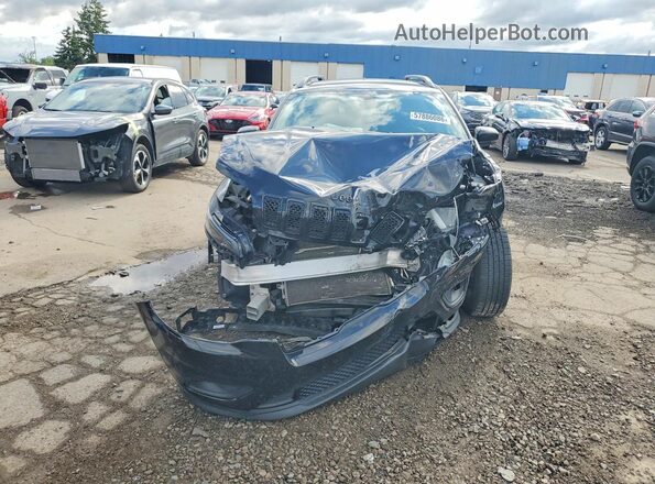 1C4PJLLB0KD458305 2019 JEEP CHEROKEE Black Вид спереду