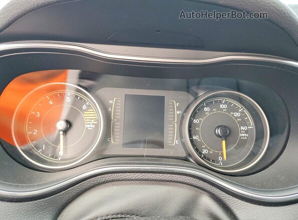1C4PJLLB0KD458305 2019 JEEP CHEROKEE Black Вид щитка приладів