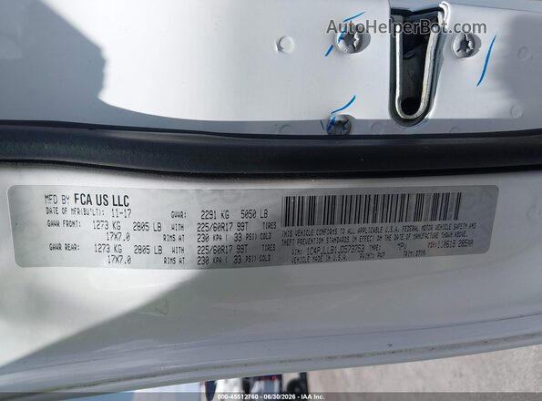 1C4PJLLB1JD573753 2018 JEEP CHEROKEE White Engine compartment view