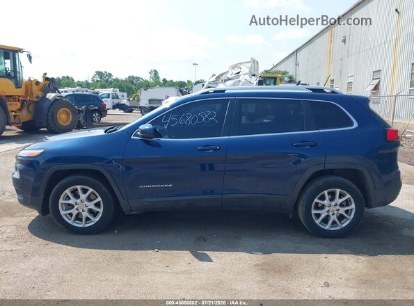 1C4PJLLB1JD595106 2018 JEEP CHEROKEE Синий Панорамный вид салона 360°
