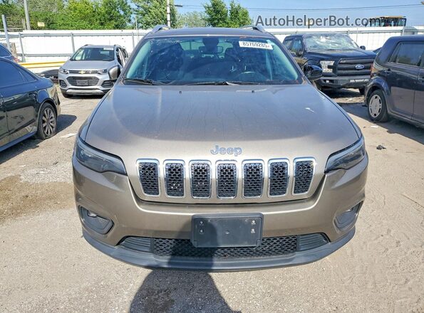 1C4PJLLB1KD173628 2019 JEEP CHEROKEE Brown Вид спереду