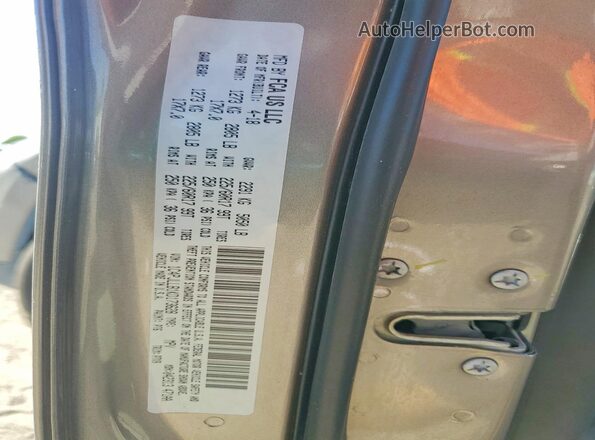 1C4PJLLB1KD173628 2019 JEEP CHEROKEE Brown Вид наклейки з VIN-кодом
