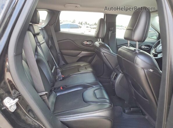 1C4PJLLB1KD312186 2019 JEEP CHEROKEE Black Rear interior view