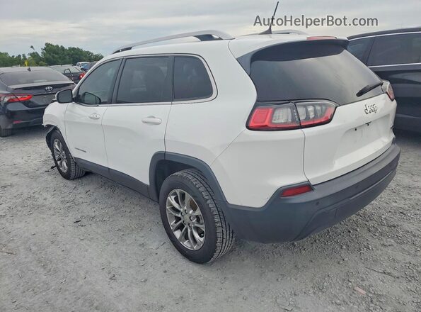 1C4PJLLB1KD324449 2019 JEEP CHEROKEE White Trasero izquierdo