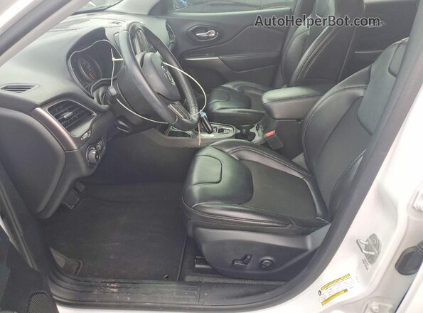 1C4PJLLB1KD324449 2019 JEEP CHEROKEE White Vista interior delantera