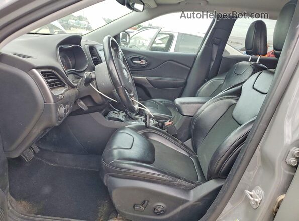 1C4PJLLB1KD466509 2019 JEEP CHEROKEE Серый Вид салона спереди