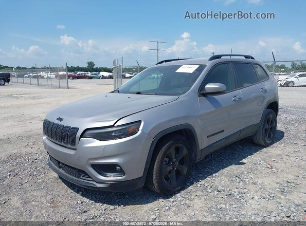 1C4PJLLB1MD144066 2021 JEEP CHEROKEE Silver Vista tres cuartos delantera izquierda