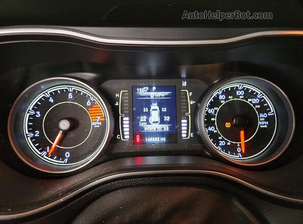 1C4PJLLB1MD151034 2021 JEEP CHEROKEE Silver Instrument cluster view