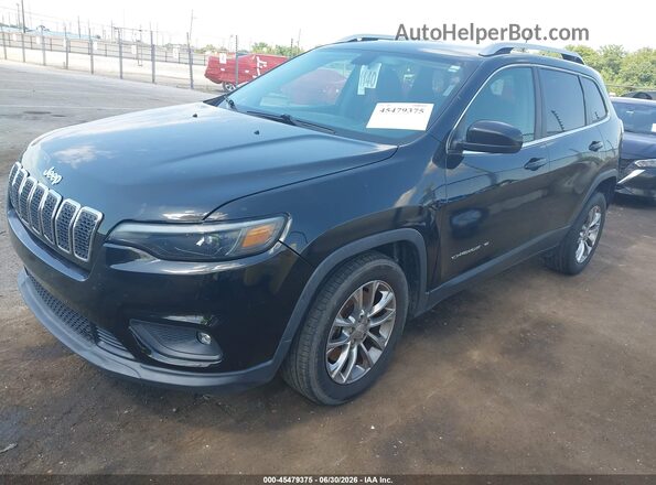 1C4PJLLB3KD132644 2019 JEEP CHEROKEE Black Передня ліва чверть