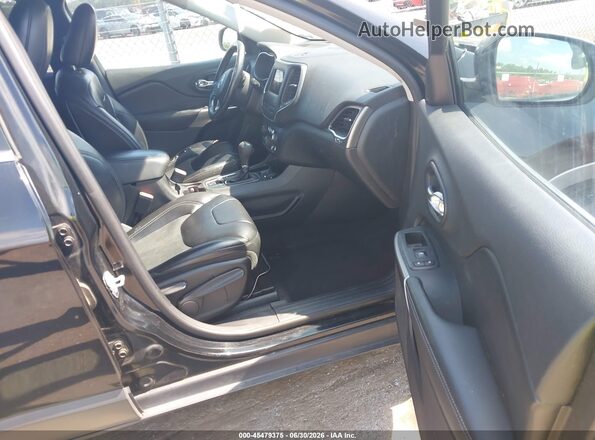 1C4PJLLB3KD132644 2019 JEEP CHEROKEE Black Вид салону спереду