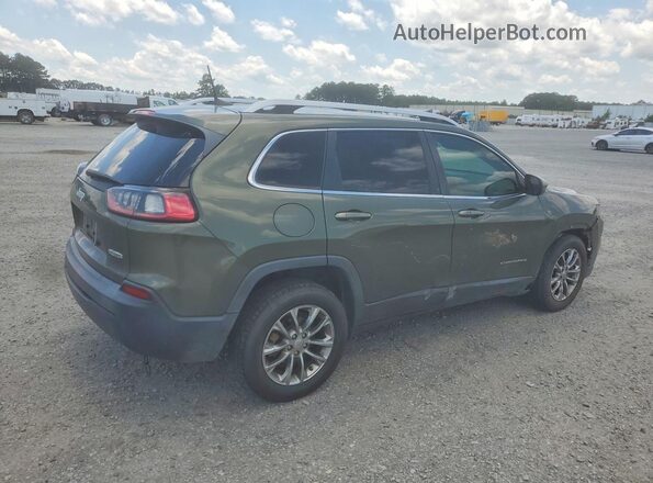 1C4PJLLB3KD184811 2019 JEEP CHEROKEE Зеленый Задняя правая четверть
