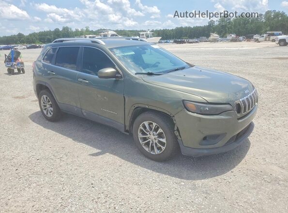 1C4PJLLB3KD184811 2019 JEEP CHEROKEE Зеленый Передняя правая четверть