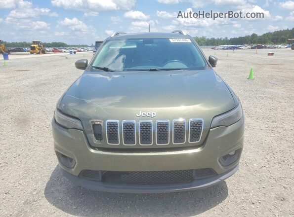 1C4PJLLB3KD184811 2019 JEEP CHEROKEE Зеленый Вид спереди