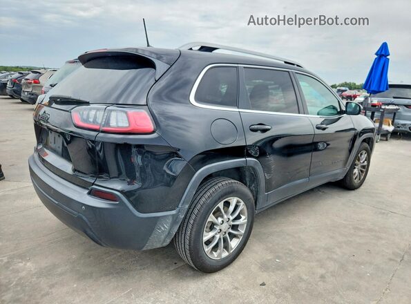 1C4PJLLB3MD103647 2021 JEEP CHEROKEE Black Задня права чверть