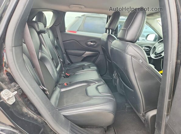 1C4PJLLB3MD103647 2021 JEEP CHEROKEE Black Вид задньої частини салону