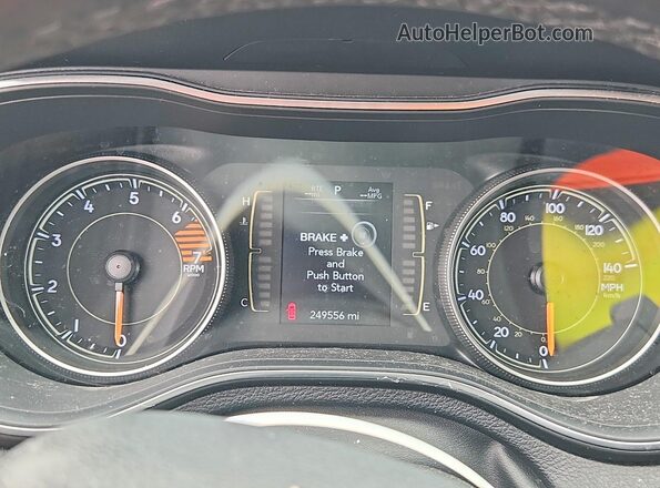 1C4PJLLB3MD103647 2021 JEEP CHEROKEE Black Вид щитка приладів