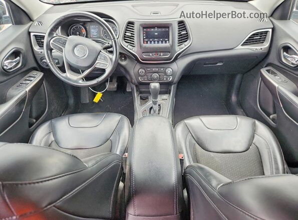 1C4PJLLB3MD103647 2021 JEEP CHEROKEE Black Вид панелі приладів