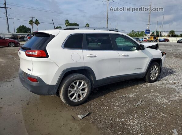 1C4PJLLB4JD520156 2018 JEEP CHEROKEE White Задня права чверть