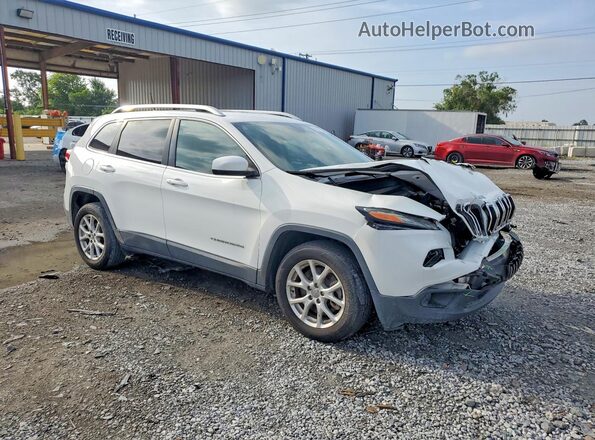 1C4PJLLB4JD520156 2018 JEEP CHEROKEE White Передня права чверть