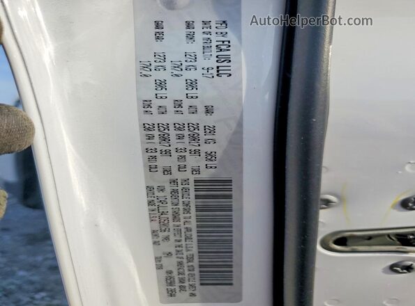 1C4PJLLB4JD520156 2018 JEEP CHEROKEE White Вид наклейки з VIN-кодом