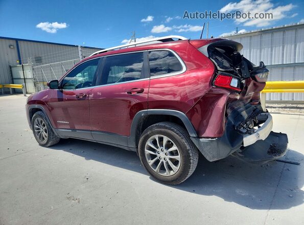 1C4PJLLB4KD307855 2019 JEEP CHEROKEE Red Հետևի ձախ