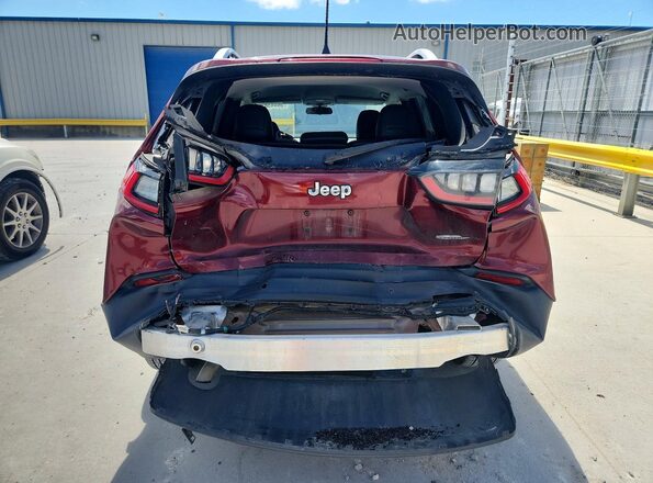 1C4PJLLB4KD307855 2019 JEEP CHEROKEE Red Հետևի տեսք