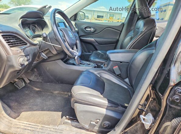 1C4PJLLB4KD428904 2019 JEEP CHEROKEE Черный Вид салона спереди