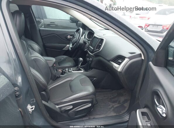 1C4PJLLB5JD584450 2018 JEEP CHEROKEE Gray წინა სალონის ხედი