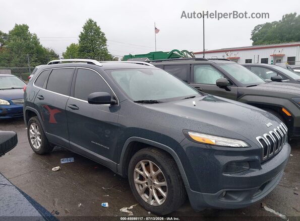 1C4PJLLB5JD584450 2018 JEEP CHEROKEE Gray უკანა სალონის ხედი