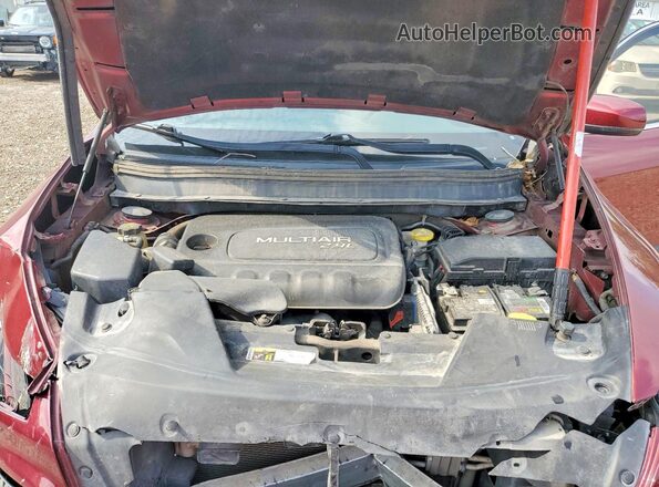 1C4PJLLB5JD615681 2018 JEEP CHEROKEE Maroon Вид задньої частини салону