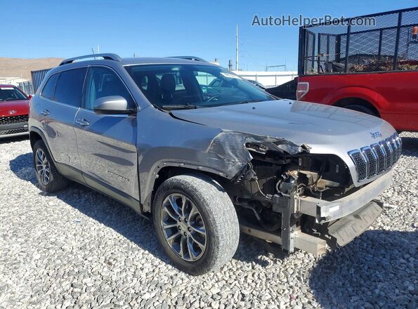 1C4PJLLB5KD262604 2019 JEEP CHEROKEE Серебряный Передняя правая четверть