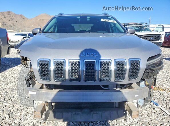1C4PJLLB5KD262604 2019 JEEP CHEROKEE Серебряный Вид спереди